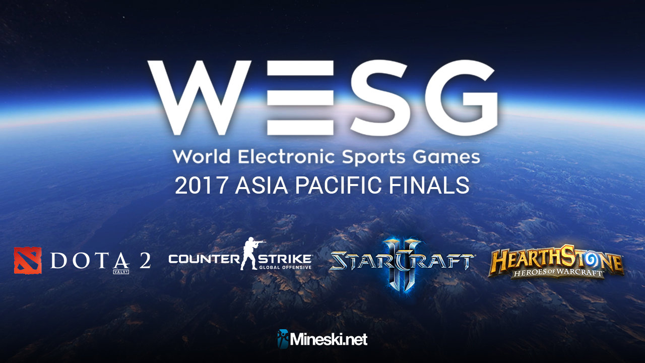 world electronic sports games 2017